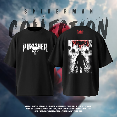Picture of Spider-Man - Zunkies Premium Collection - Oversized Drop Shoulder T-shirt
