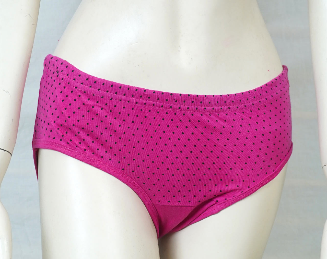 Picture of Cotton Printed Panty, Panties - Women's Innerwear Panties, Lingerie for Female & Girls - VIP Feelings Women Panties Pure Cotton Printed Full Coverage Mid Waist Inner Elastic Everyday Day Wearing  Multi Color Panty Combo Set of 3