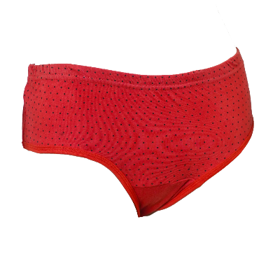 Picture of Cotton Printed Panty, Panties - Women's Innerwear Panties, Lingerie for Female & Girls - VIP Feelings Women Panties Pure Cotton Printed Full Coverage Mid Waist Inner Elastic Everyday Day Wearing  Multi Color Panty-1PCS