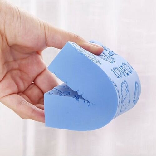 Picture of Soft Baby Sponge for Bathing Exfoliating Bath Sponge Cute Animal Shapes Dead Skin Sponge Remover for Baby Toddler Kids Bathing