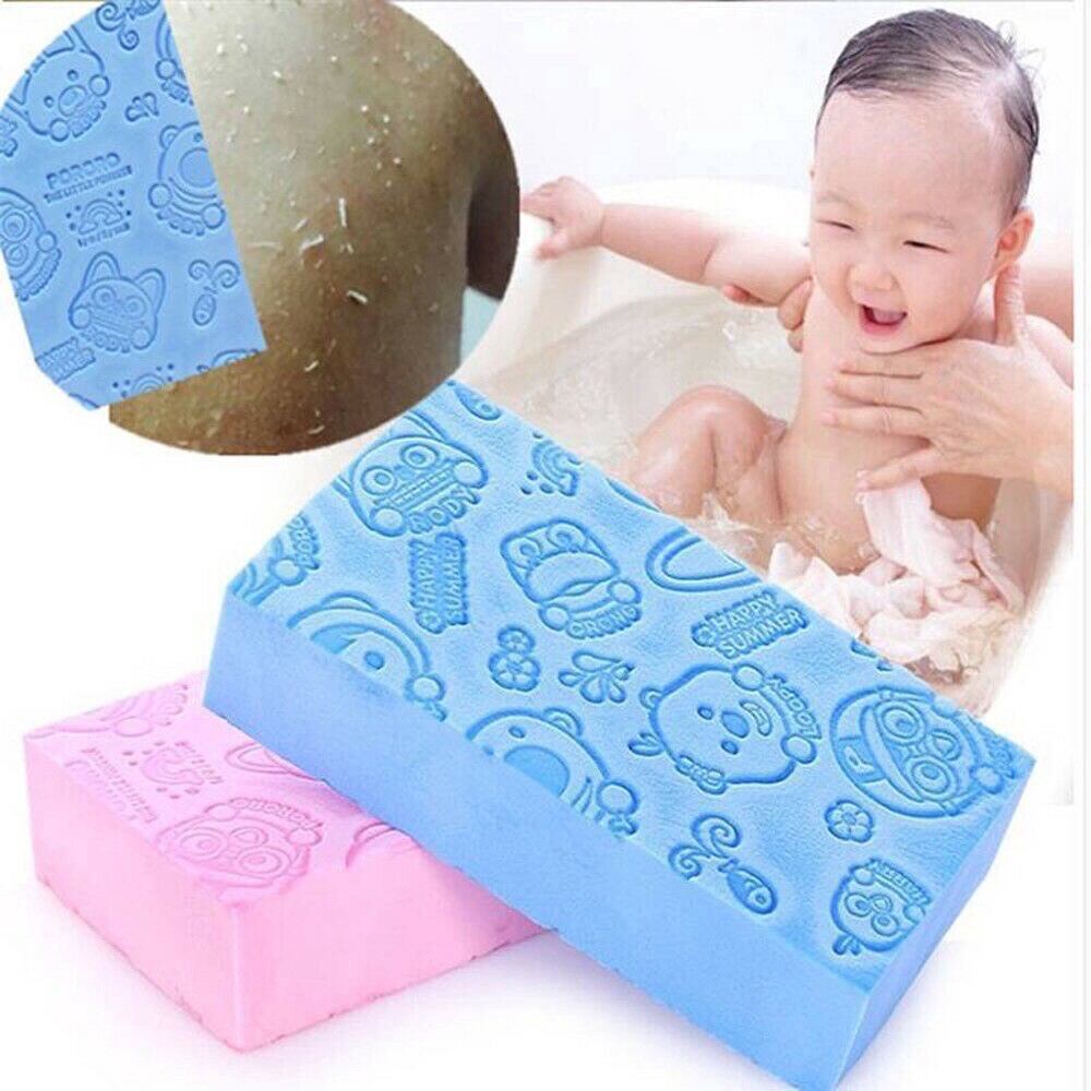 Picture of Soft Baby Sponge for Bathing Exfoliating Bath Sponge Cute Animal Shapes Dead Skin Sponge Remover for Baby Toddler Kids Bathing