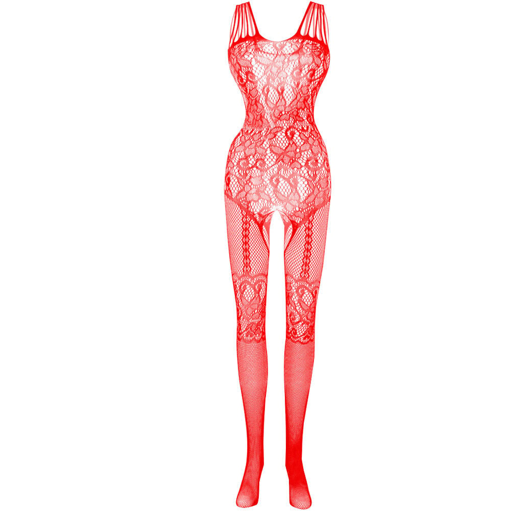 Picture of Ladies Eye Catchy Night Dress for Beautiful Women - Easy to Wear - Comfortable and Very Attractive- Suitable for all season| Lingerie Elastic Lace Mesh Bodysuit Ladies nighty update design night dress