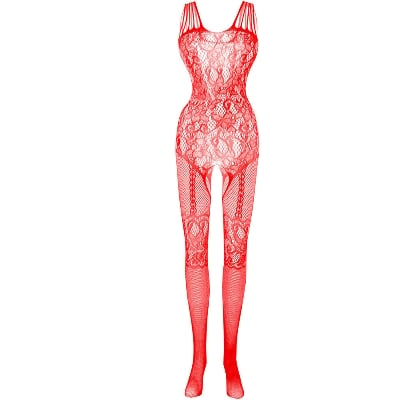Picture of Ladies Eye Catchy Night Dress for Beautiful Women - Easy to Wear - Comfortable and Very Attractive- Suitable for all season| Lingerie Elastic Lace Mesh Bodysuit Ladies nighty update design night dress
