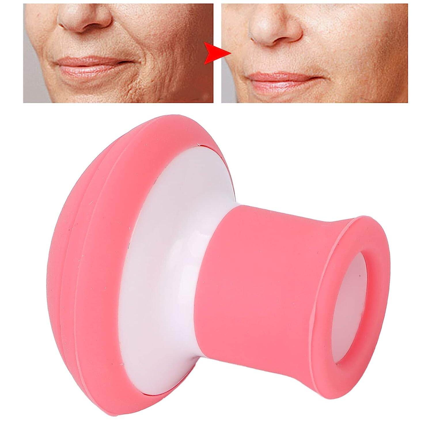 Picture of Face Exerciser, Jaw Exerciser, V-Shape Facial Yoga for Skin Face Lifting Tighten Firm, Double Chin Breathing Exercise Device Jaw Face Slimming Tool for Women and Men