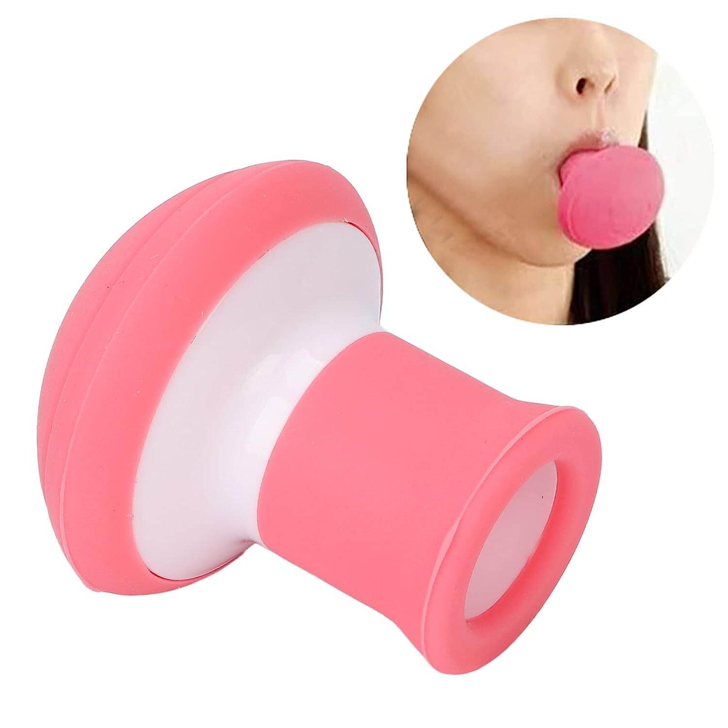 Picture of Face Exerciser, Jaw Exerciser, V-Shape Facial Yoga for Skin Face Lifting Tighten Firm, Double Chin Breathing Exercise Device Jaw Face Slimming Tool for Women and Men