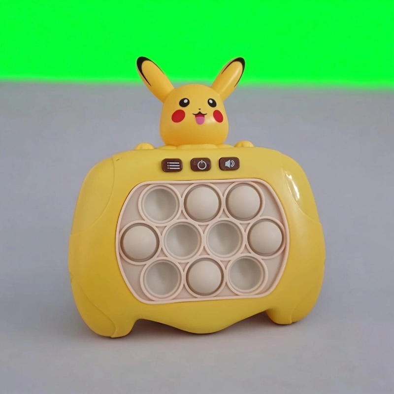 Picture of Upgraded Electronic Press Handle, Fast Push Game for Kids, Fidget Toy, Squeeze Institute Toys, Whac-A-Mole Oriel Mental Toys, Multiple Colors and Designs-Multicolor