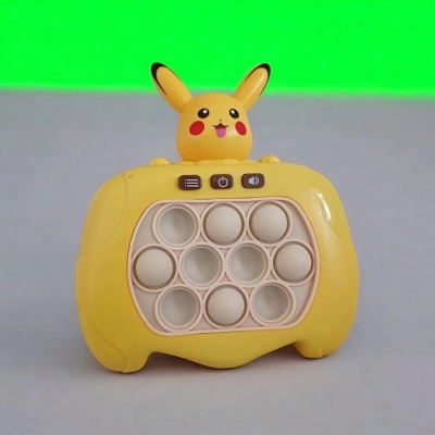 Picture of Upgraded Electronic Press Handle, Fast Push Game for Kids, Fidget Toy, Squeeze Institute Toys, Whac-A-Mole Oriel Mental Toys, Multiple Colors and Designs-Multicolor