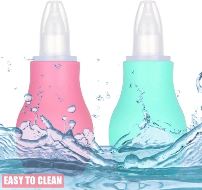 Picture of Nursing Suction Nose Suction Device Nasal Suction Cleaner Silicone Nasal Aspirator for Baby - Safe Nose Suction Bulb for Baby to Promote Breathing | Reusable Nose  for Toddler