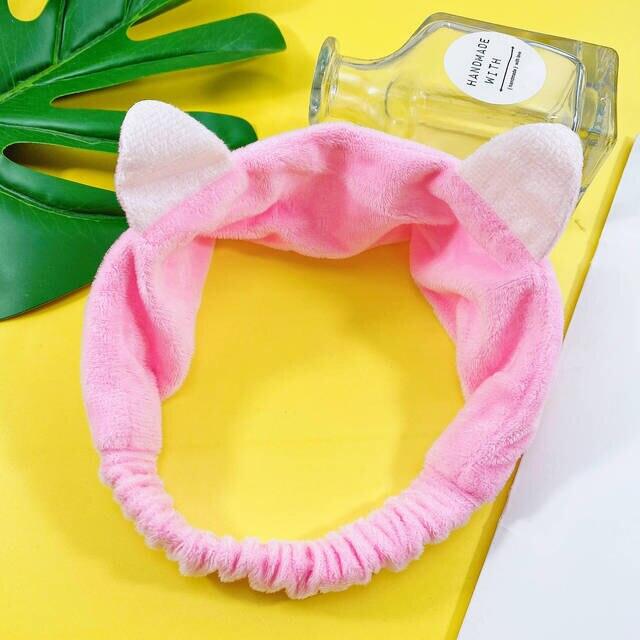 Picture of Cute Headbands for Women Girls Lovely Bunny Hairband for Makeup, Shower, Spa, Facial Washing, Massage and Sporting