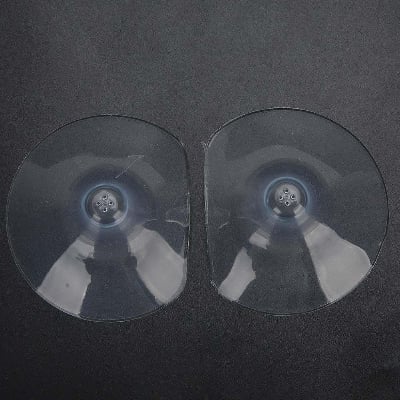 Picture of 2 Piece Nipple Shields Breastfeeding Nipple Shell Guards for Nursing Newborn Baby, Free Reusable Soft Silicone for Breastfeeding with Latch Difficulties or Flat or Inverted Nipples with  Carrying Box
