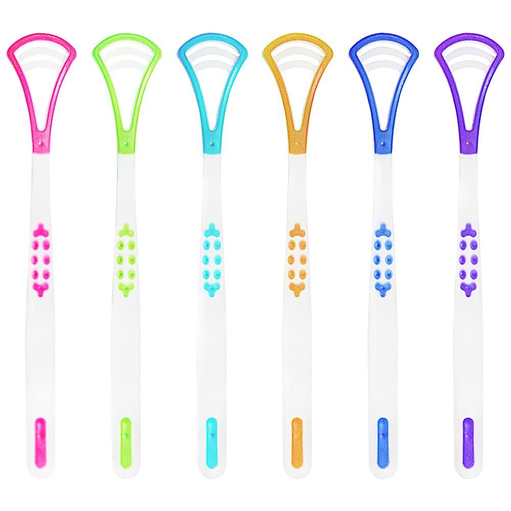 Picture of Tongue Scraper Tongue Cleaner  for Fresh Breath Perfect Tongue Scraper for Adults and Kids, Enhance Your Oral Hygiene with Tongue Brushes, Scrapers for Bad Breath Treatment