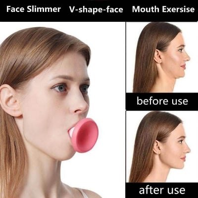 Picture of Face Exerciser, Facial Yoga For Skin Tighten Firm, Jaw Exerciser, Double Chin Breathing Exercise Device Jaw Face Slimmer For Women And Men,1 Count
