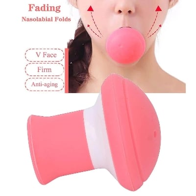 Picture of Face Exerciser, Facial Yoga For Skin Tighten Firm, Jaw Exerciser, Double Chin Breathing Exercise Device Jaw Face Slimmer For Women And Men,1 Count