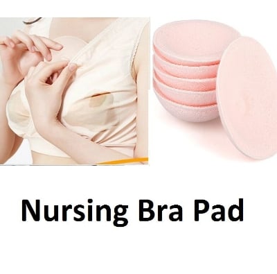Picture of 2 Pcs Ultra-Soft Washable Cotton Breast Pads - Breathable & Comfortable Nursing Pads for Mom