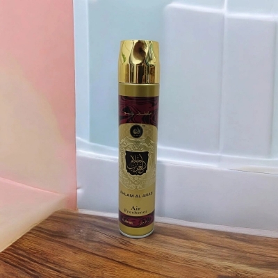 Picture of Refreshing Ahlam AL Arab Air Freshener - 1pcs 300ml Spray - Floral Woody Scent for Indoor Use