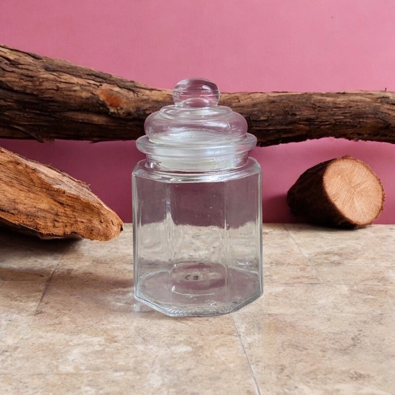 Picture of 3 Piece 300 ml Glass Jars - Home Centre-Clear
