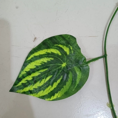 Picture of 7ft Artificial Green Wall Hanging Leaves, 1 Piece for Decoration-Multicolor