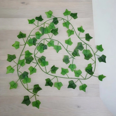 Picture of Green Vine Artificial Ivy Leaf Garland, 1pc for Home and Garden Decoration-Multicolor