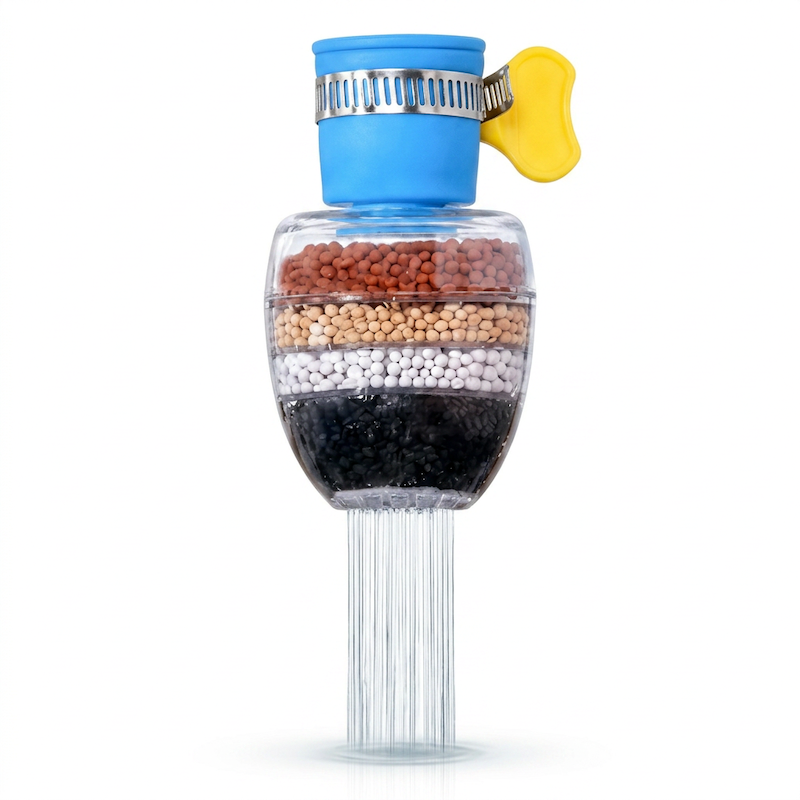 Picture of 6‑Layer Activated Carbon Faucet Filter-Multicolor