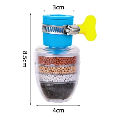 Picture of 6‑Layer Activated Carbon Faucet Filter-Multicolor