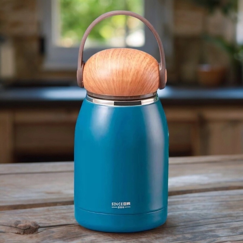Picture of Mini 300ml Thermal Cup, Vacuum Flask, 304 Stainless Steel Insulated Coffee Mug -Blue