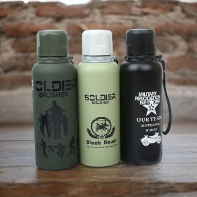 Picture of 1 pcs Multicolor 500ml Thermal Cup Stainless Steel Vacuum Flask Portable Mug-Multicolor