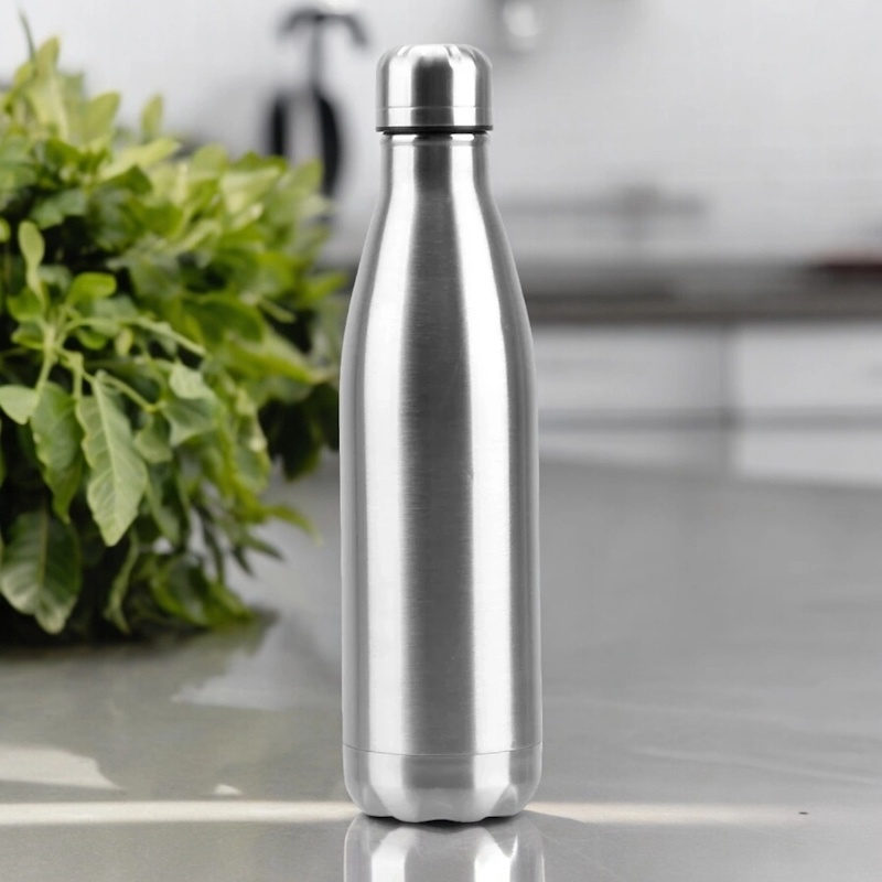 Picture of Stainless Steel Sport Travel Water Bottle  750ml Capacity-Silver