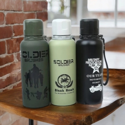 Picture of Portable Multicolor 1 pcs 500ml High Quality Double Layer Vacuum Bottle-Multicolor