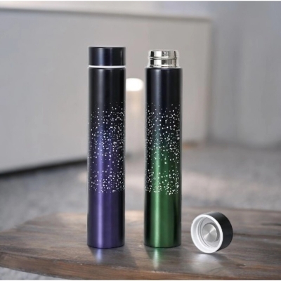 Picture of Multicolor Slim Steel Thermos Flask, 380ML Hot and Cold Bottle for Tea/Coffee, Home, Office-Multicolor