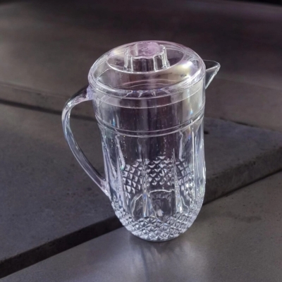 Picture of Premium 2.25L Water Jug - Anarkoli Plastic Crystal, Transparent Classic, 1 Piece-Clear