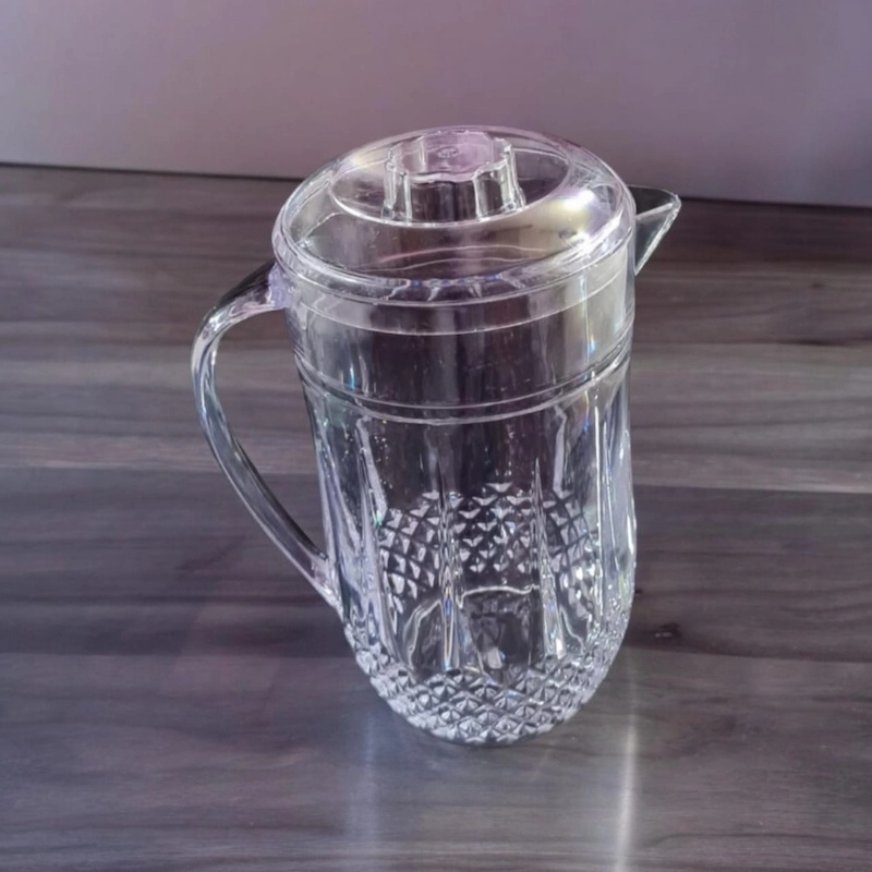 Picture of Premium 2.25L Water Jug - Anarkoli Plastic Crystal, Transparent Classic, 1 Piece-Clear