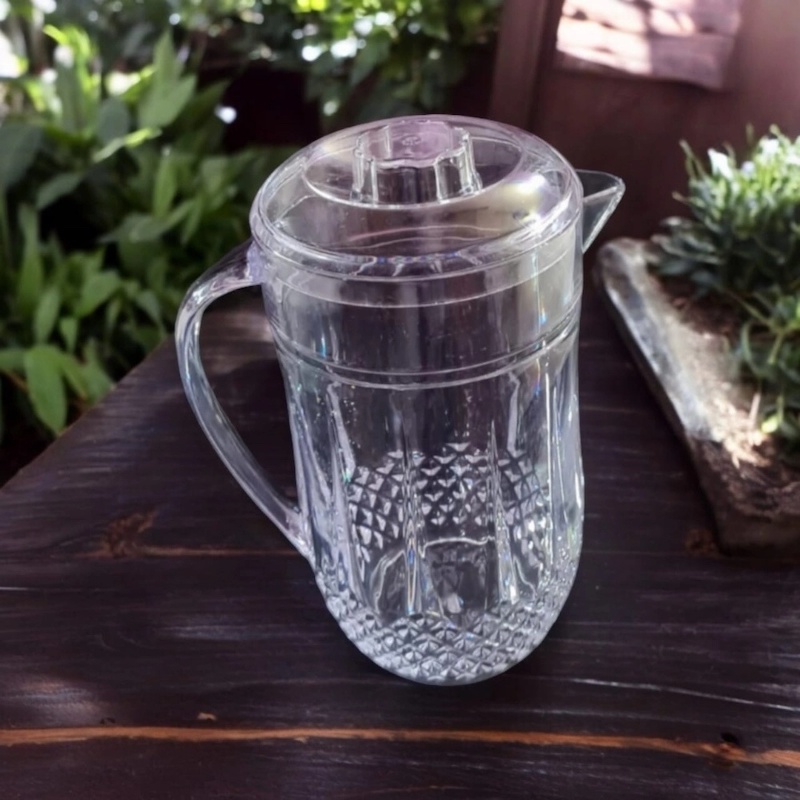 Picture of Premium 2.25L Water Jug - Anarkoli Plastic Crystal, Transparent Classic, 1 Piece-Clear