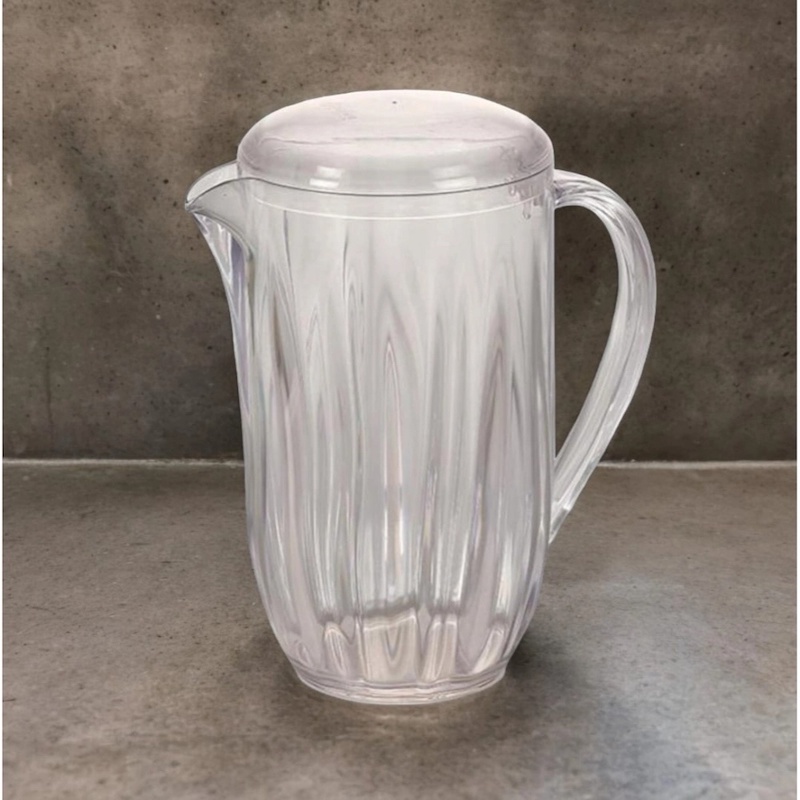 Picture of 2L Transparent Classic Jug - Zam Zam Plastic Crystal, 1 Piece-Clear