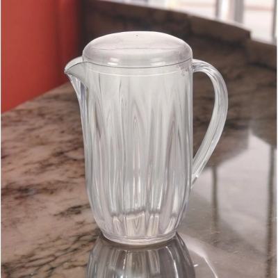 Picture of 2L Transparent Classic Jug - Zam Zam Plastic Crystal, 1 Piece-Clear