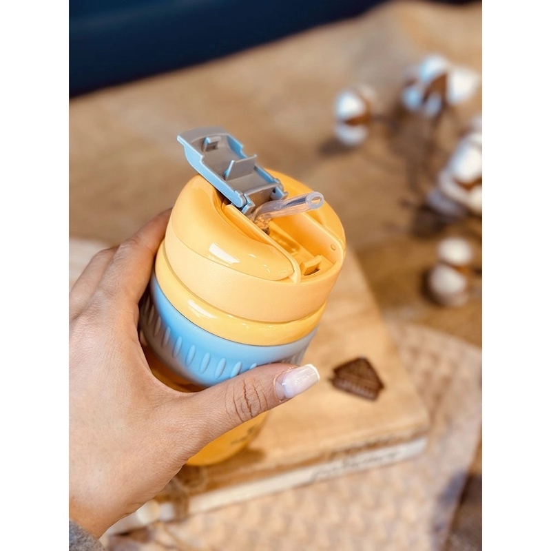 Picture of Mini Coffee Mug Sealed Leak Proof Children Kids School Drinking Cup Portable Home Office Girls Coffee Milk Tea Thermos Cup-Multicolor