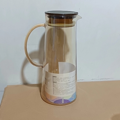 Picture of 1 PCS HEAT-RESISTANT GLASS JUG, GPH27HA, 1440ML-Gold