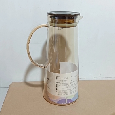 Picture of 1 PCS HEAT-RESISTANT GLASS JUG, GPH27HA, 1440ML-Gold