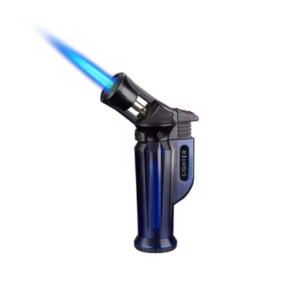 Picture of 1 pcs Lighters Galore - POCKET TORCH 94 (LIGHTER, ELEPHANT NOSE, PURPLE W/ LOCK)-Multicolor
