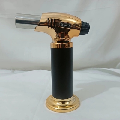 Picture of Portable Straight Cigar Flame Torch Welding Torch Barbecue Lighter Igniter Ignition  Outdoor Moxibustion-Multicolor
