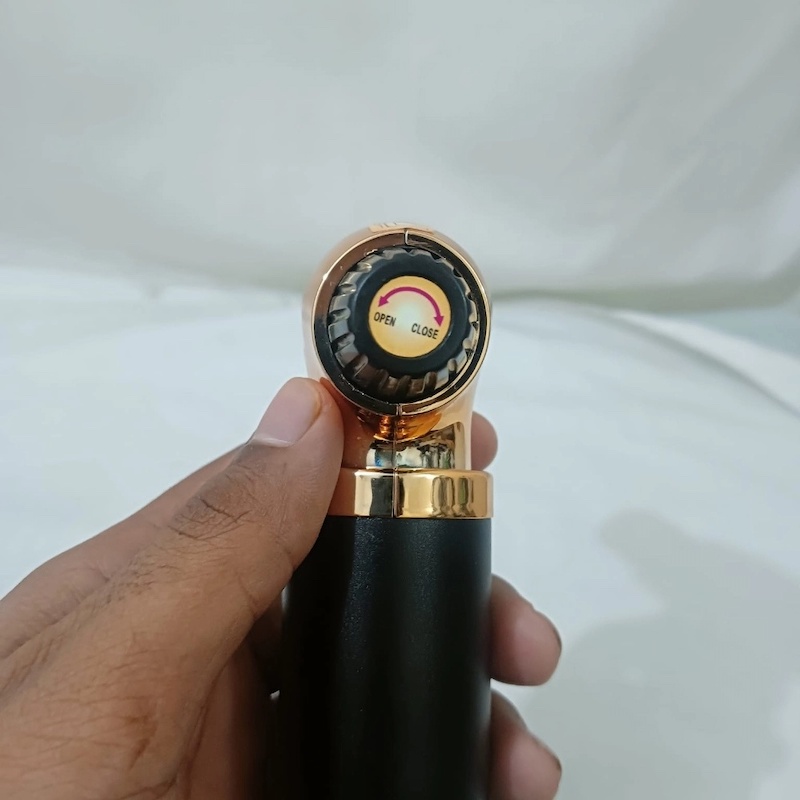 Picture of Portable Straight Cigar Flame Torch Welding Torch Barbecue Lighter Igniter Ignition  Outdoor Moxibustion-Multicolor