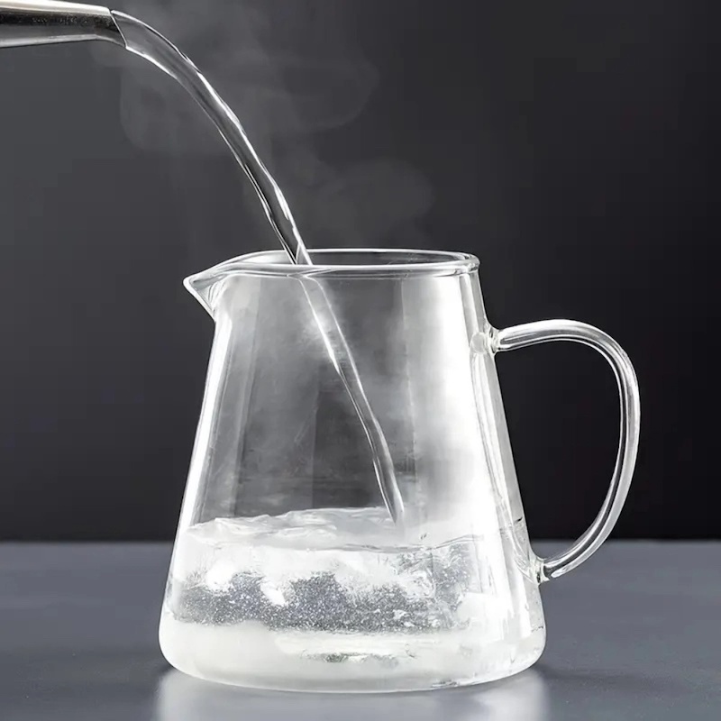 Picture of 1pc Thickened Glass Teapot, Heat Resistant Floral Tea Pot With Stainless Steel Filter, Suitable For Dishwasher, Perfect For Home Tea-Clear