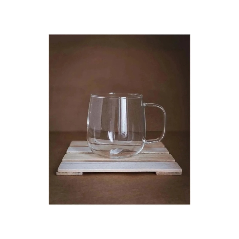 Picture of Heat Resistant Glass Cup – 490ml-Clear
