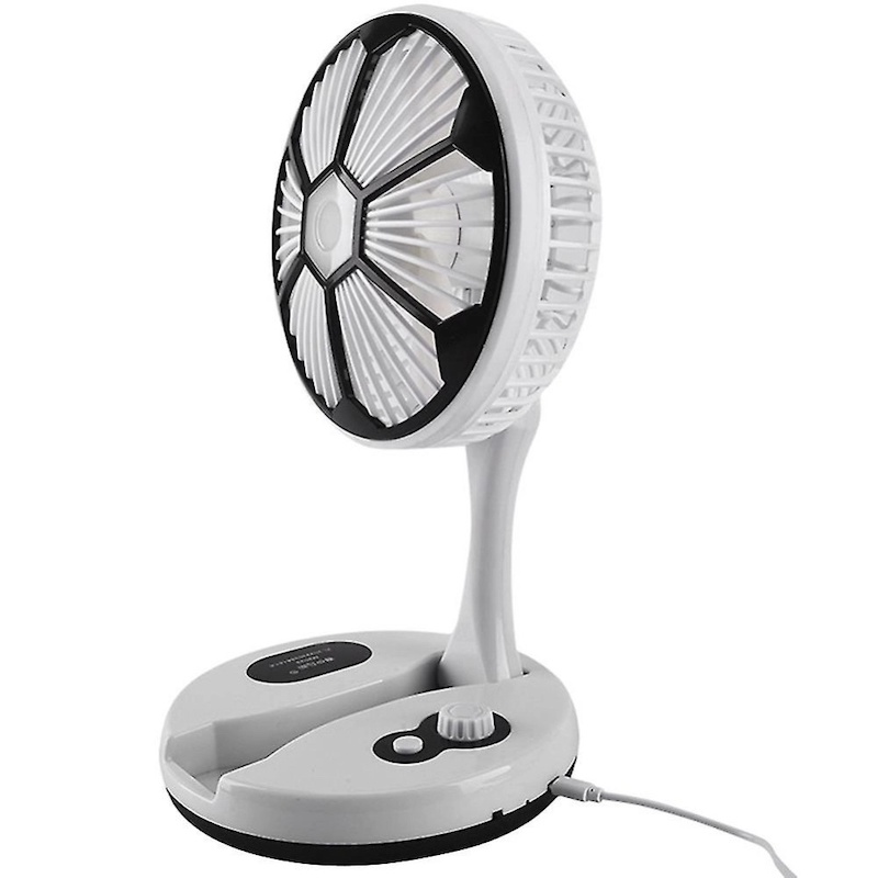 Picture of Yichen Multifunctional M2033 Folding Rechargeable Fan with LED Lighting China Rechargeable Folding Fan and Folding Fan with LED Light price