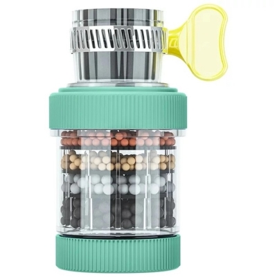 Picture of Fankiway  Universal Interface Activated Carbon Faucet Water Filters Six Layer Water Filter Kitchen Gadgets-Multicolor
