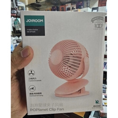 Picture of WIWU FS03 MINI 360 DEGREE ROTATION 1200MAH RECHARGEABLE CLIP FAN