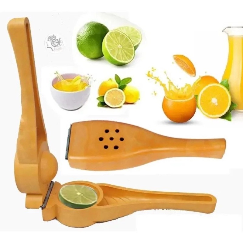 Picture of plastic Lemon Squeezer/ Juicer, Crusher, Juice Squeezer, Lemon Mesher-Multicolor