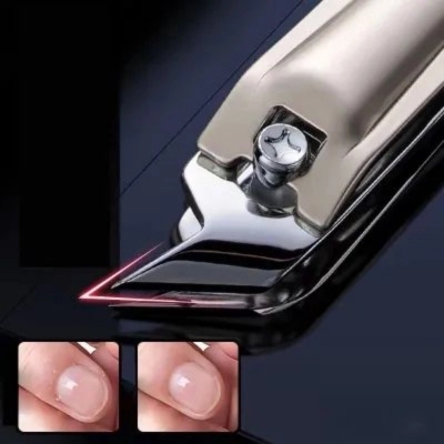 Picture of 1PC Nail Clippers Stainless Steel Nail Cutter Clippers Manicure Beauty Tool Nail Cutter Pedicure Finger Toe Scissor-Silver