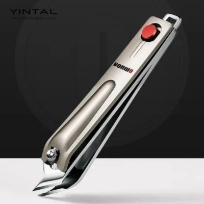 Picture of 1PC Nail Clippers Stainless Steel Nail Cutter Clippers Manicure Beauty Tool Nail Cutter Pedicure Finger Toe Scissor-Silver