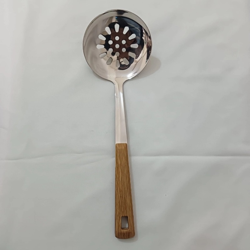 Picture of 1 pcs stainless steel colanders spoon-Silver