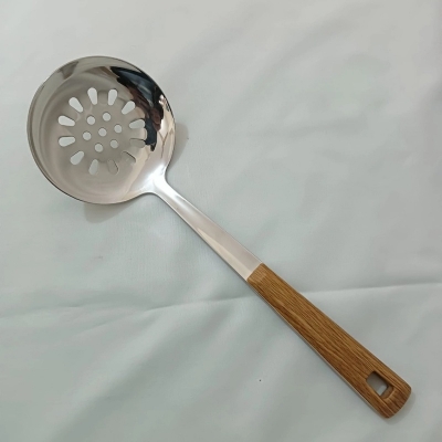 Picture of 1 pcs stainless steel colanders spoon-Silver